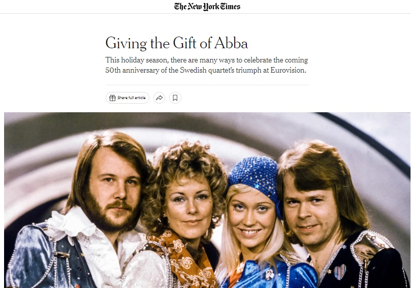 Οι New York Times προβάλλουν το Mamma Mia και τη Σκόπελο μέσω της μουσικής!